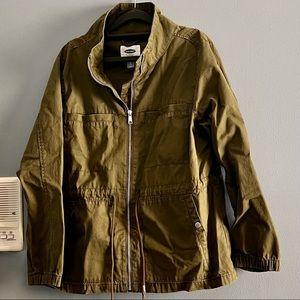 Old Navy. XL. Green zip-up jacket.